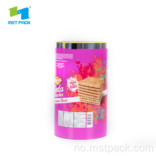 Custom Trykt Plastic Food Packaging Roll Film